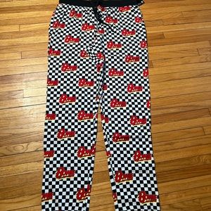 Bowie checkered sweatpants or pajama medium new with tags